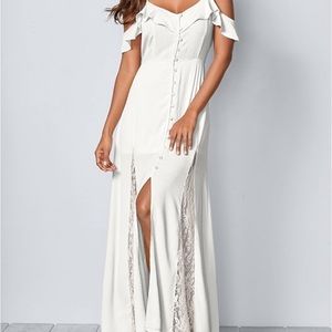 Venus Cold Shoulder Maxi Dress